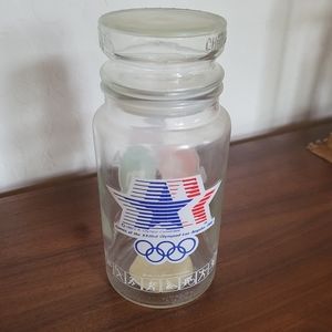Vintage 1984 Olympic M&M Jar